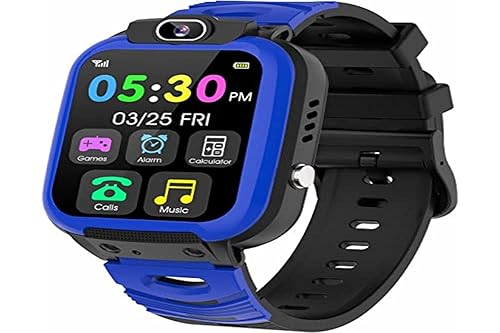 Waterproof Kids Smart Watch 14 Games Video Timer SOS Calling HD