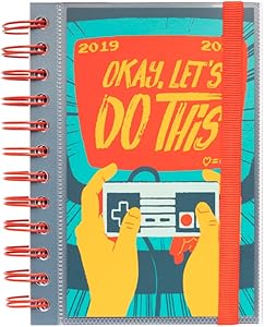 Gamer Daily Planner, Dated Middle School or High School Student Planner for Academic Year 2019-2020, 10 Months (September 2019 Through June 2020), Organizer, Calendar and Agenda