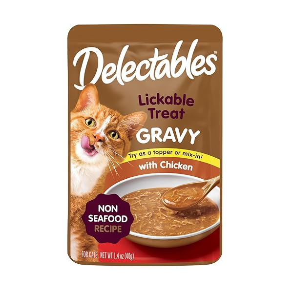 DELECTABLES™ LICKABLE TREAT – GRAVY – CHICKEN –...
