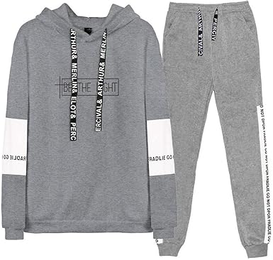 sweatpants and sweater