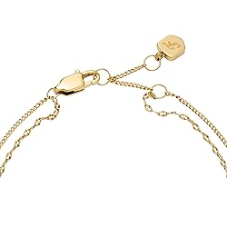 Fossil Women's Sutton Horseshoe Gold-Tone Stainless
