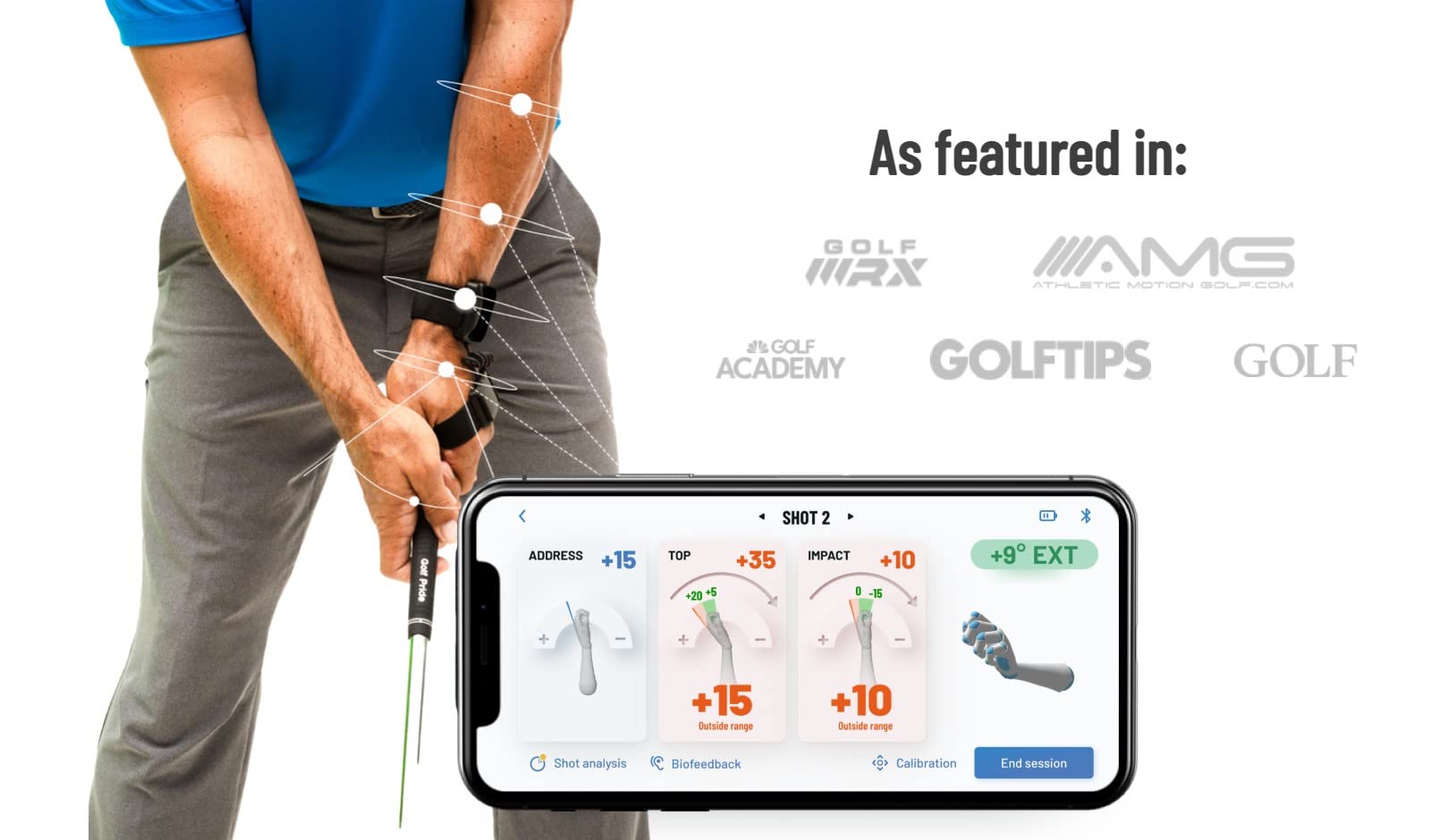 Mua Hackmotion Plus – Golf Swing and Wrist Angle Training Aid ...
