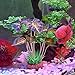 Smarlin Aquarium Plants Decoration, Artificial Plants for Fish Tank, 2 Pack (10 inches Height)