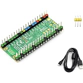 waveshare Colorful Pre-Soldered Raspberry Pi Pico 2 W Microcontroller Board with Header,Supports WiFi 4 Wireless and Bluetooth 5.2,Based On RP2350 Dual-Core Processor