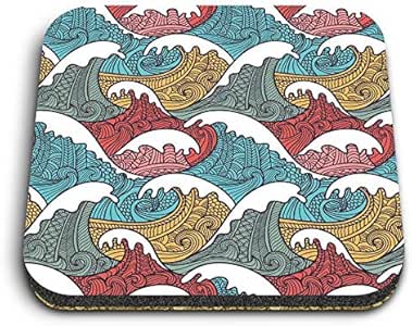 Destination 8327 - Imanes cuadrados impresionantes de MDF (tablero de