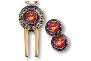 Armed Forces Depot U.S. Marine Corps Divot Tool and Ball Markers