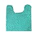 MAYSHINE Around Toilet Area Rug | Soft Non-Slip Bathroom Mat, Absorbent Microfiber, Machine Washable | Alfombra de Baño para Inodoro, Antideslizante y Lavable | 24
