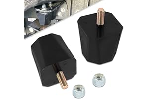 Bzumperyz Upgrade 9.9136G Universal Bump Stop Set 2” Tall Suspensions Replace for Overload Spring, Leaf Spring, Control Arms, Traction Bars, Axles (One Pair)