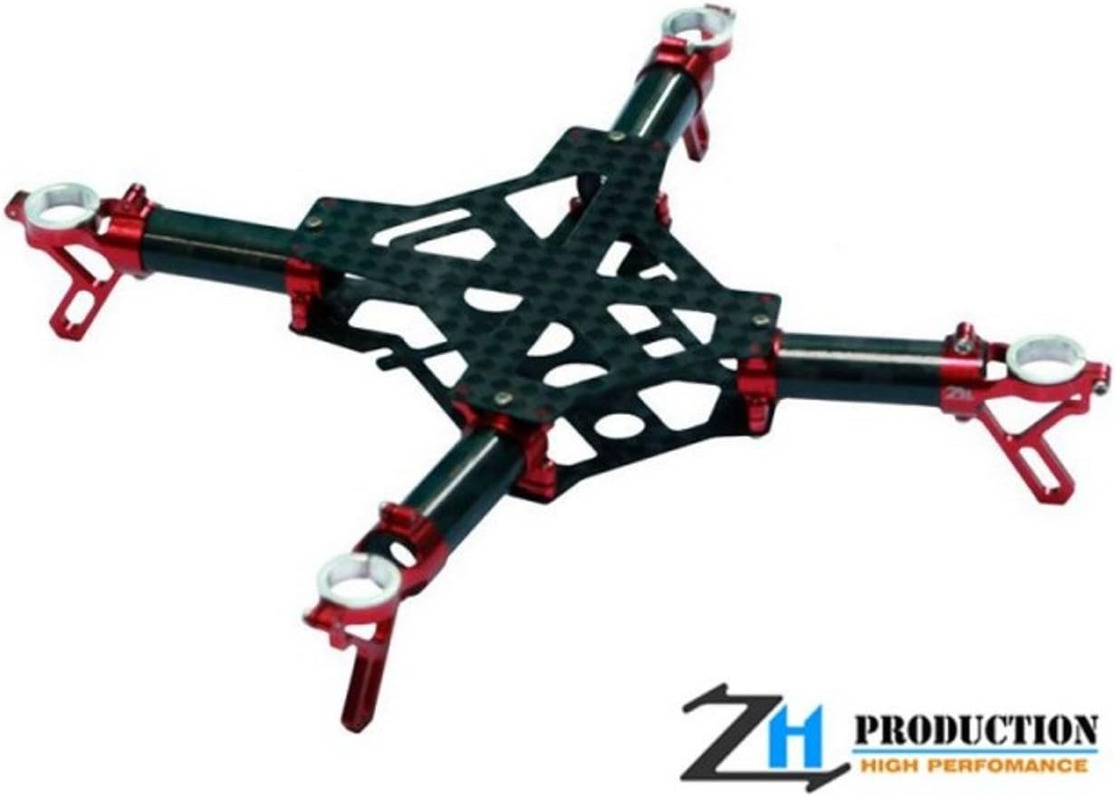 ZealHeli CNC Quadcopter Kit (Red) - Blade Nano QX