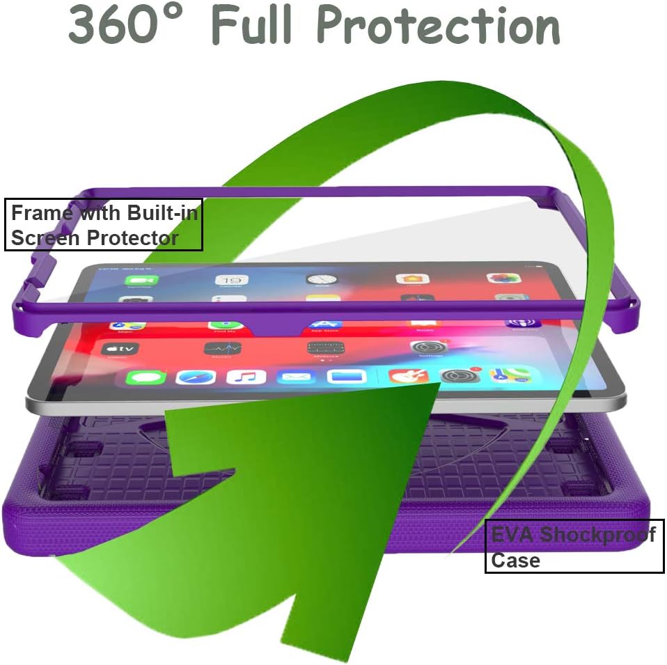 Surom Kids Case Built-in Screen Protector for iPad Air 8th/7th/6th Gen(M4/M3/M2) 11-Inch 2026/2025/2024 - Image 5