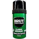 BRUT Classic Round Stick Deodorant 2.7 Ounces (Pack of 4)