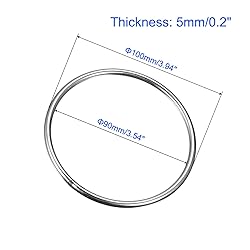 Unifizz 304 Stainless Steel Welded O Ring