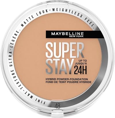 Maybelline SuperStay 24H Hybrid Powder Foundation Medium to Full Coverage