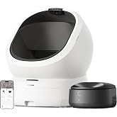 PETLIBRO Automatic Litter Box and Cat Feeder for Wet Food and Self Cleaning Litter Box with AI Waste Analysis and Multi-Cats Recognition