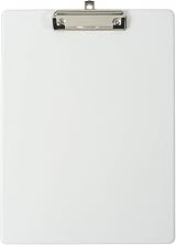 Exacompta 19296E Clipboard with Pocket 23x32 cm A4 White Balacron view 1