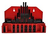 58Pc T-Slot Clamping Kit Mill Machinist Set Table