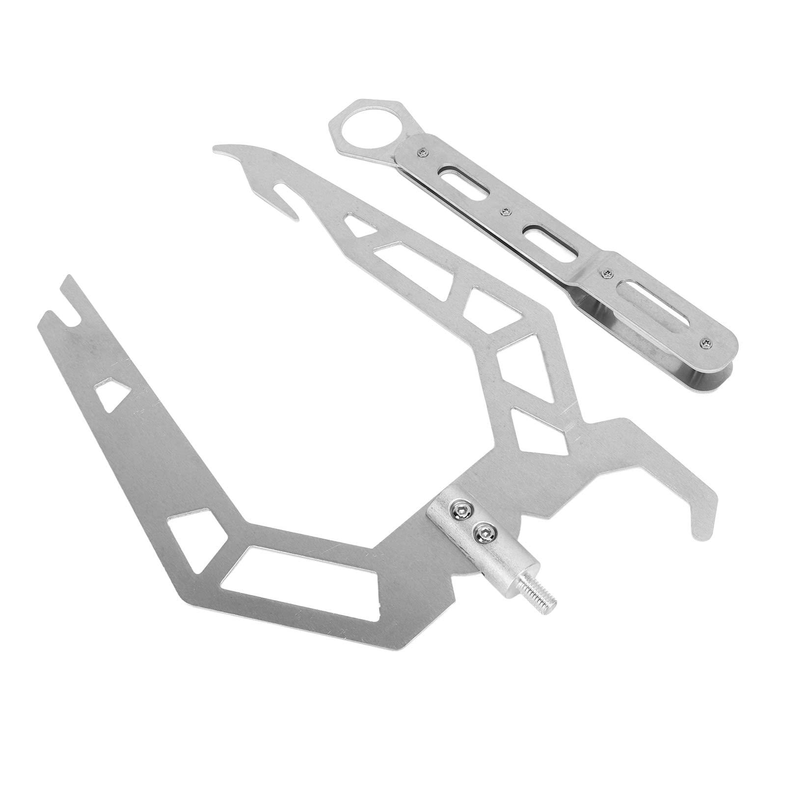 KIMISS Mooring Rope Dock Hook, The Boat Hook, for Your Home and Outdoor U Type Mooring Rope Threader Dock Hook Cable Wire Guider Ship Parking Tool (Normal Version)