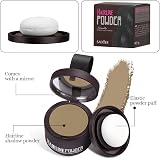 LOPHE Instantly Hairline Powder Dark Brown Hairline Concealer Pen Mirror Puff view 6