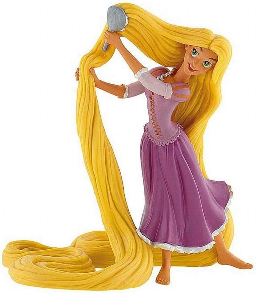 Disney Rapunzel Brushing Hair Birthday Party Cake Toppers
