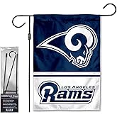 Rams Garden Flag and Stand Pole Holder Mount