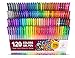 Positive Arts Gel Pen Set, 120-Unique Colors for Drawing, Includes Neon, Metallic, Glitter, Standard and Pastel Colors