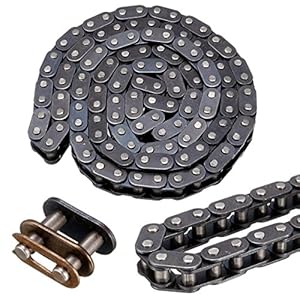 Viviance T8F kettingriem met gesp Link 116 voor 43Cc 47Cc 49Cc Mini Dirt ATV Quad Mini Moto
