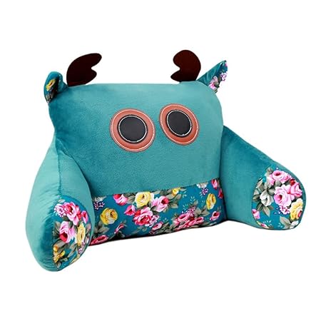Novelty Plush Back Cushion Lumbar Support Pillow Kids Bed Rest