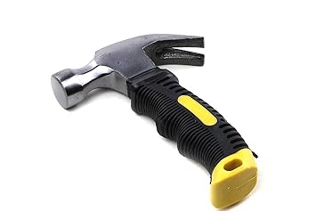 Moolten Heavy Duty Claw Hammer Steel Shaft Rubber Grip Shock Proof(8)