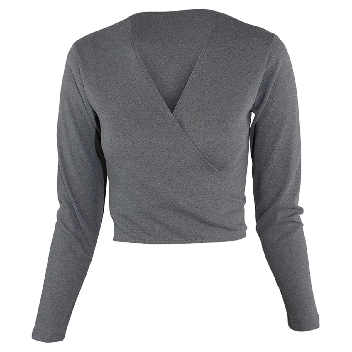 Intermezzo 6544 Jecru ML Girls' Ballet Wrap Jacket Dark Grey (188) Size: 10