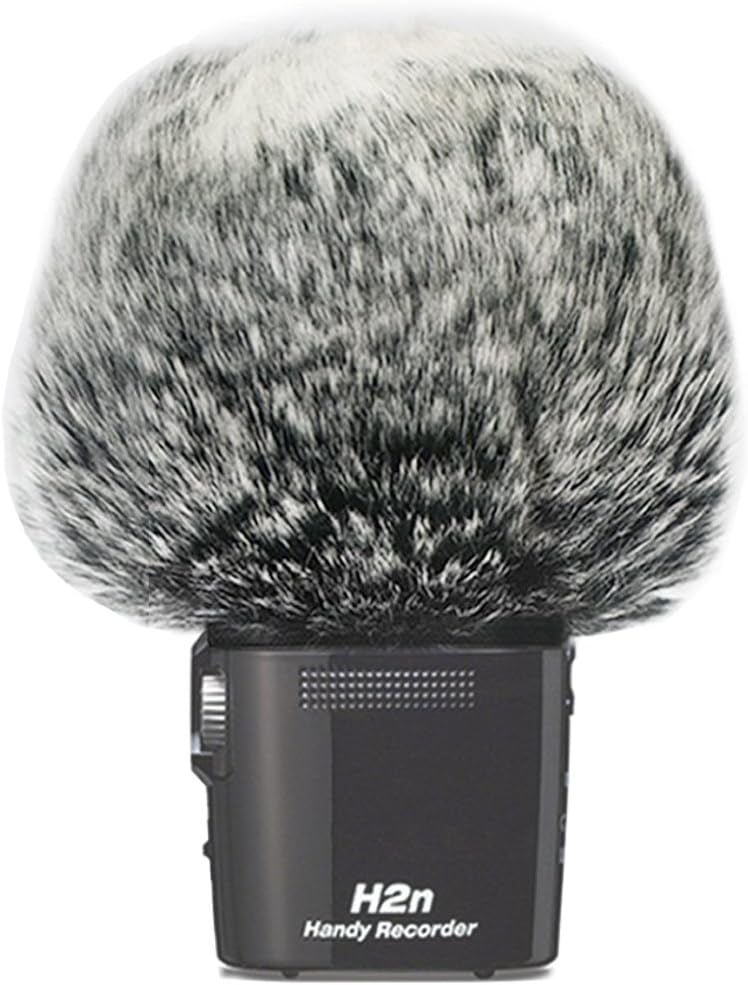 Microphone Furry Windscreen Wind Cover for Zoom H2N/H4N