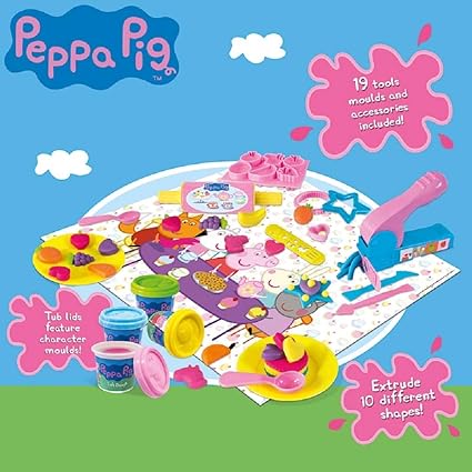peppa pig play doh set