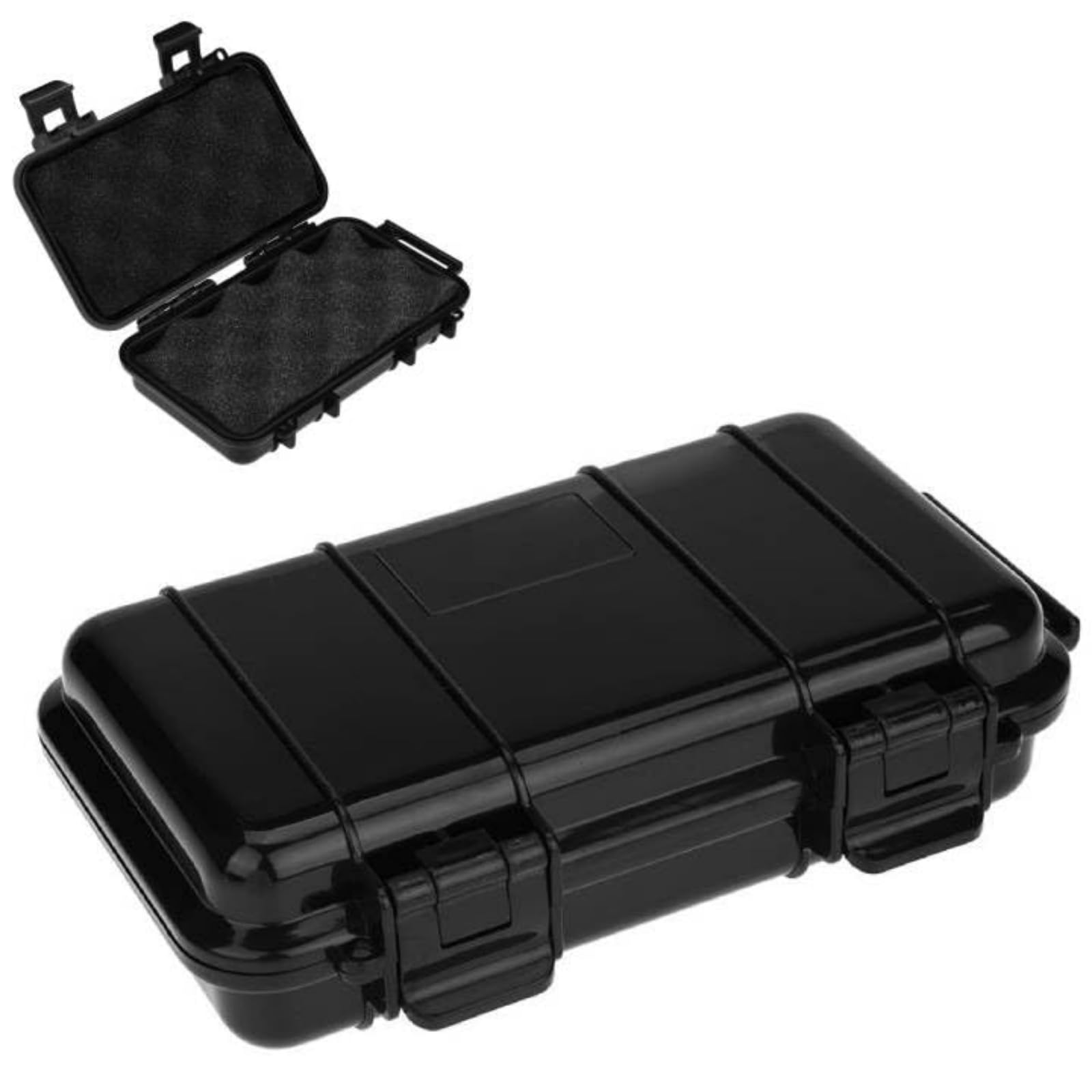 Fyearfly Waterproof Survival Case, 3 Types Outdoor Shockproof and Pressure-proof Waterproof Sealed Box Survival Storage Case(190 * 120 * 52mm)