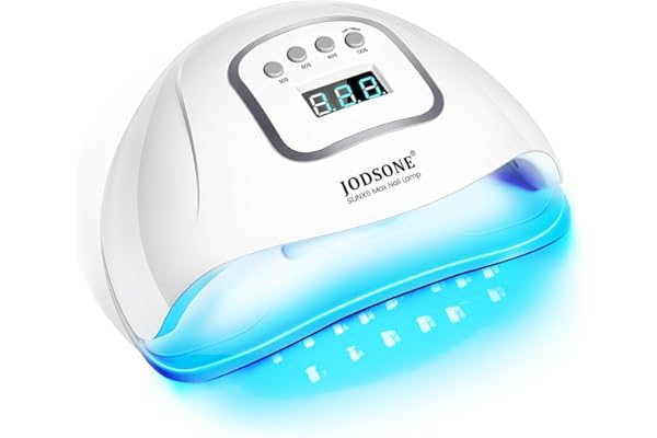 JODSONE U V LED Nail Lamp, Nail Dryer for Gel Polish, Led Light with Automatic Sensor & 4 Timers