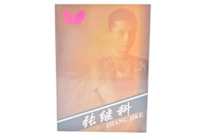 Butterfly Zhang Jike Shakehand Table Tennis Box Set Racket - Good Spin & More Speed – Powered by Carbon Fiber – Includes A Free Racket Case - Recommended For Intermediate Level Ping Pong Players