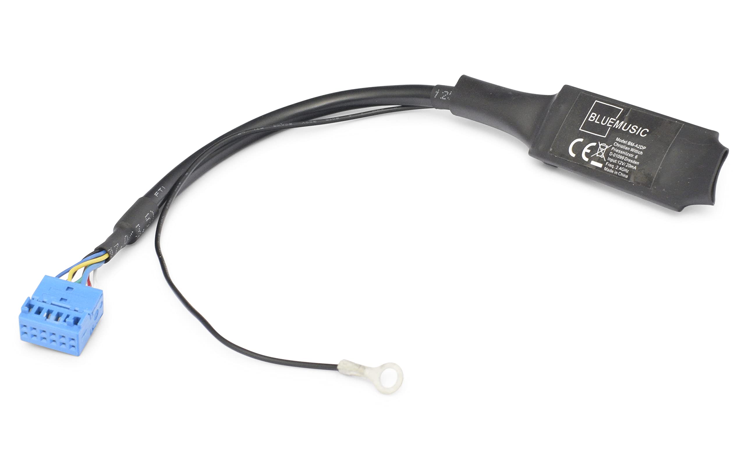 Bluetooth audio interface for 12pin Quadlock VW RCD-210/500 RNS-310/315/510 from JULY 2010 - - Audi Chorus 2 + / 3, Concert 2+ / 3, Symphony 2 + / 3, Navigation Plus 3, RNS-E, BNS 5.0 AB JULY 2010