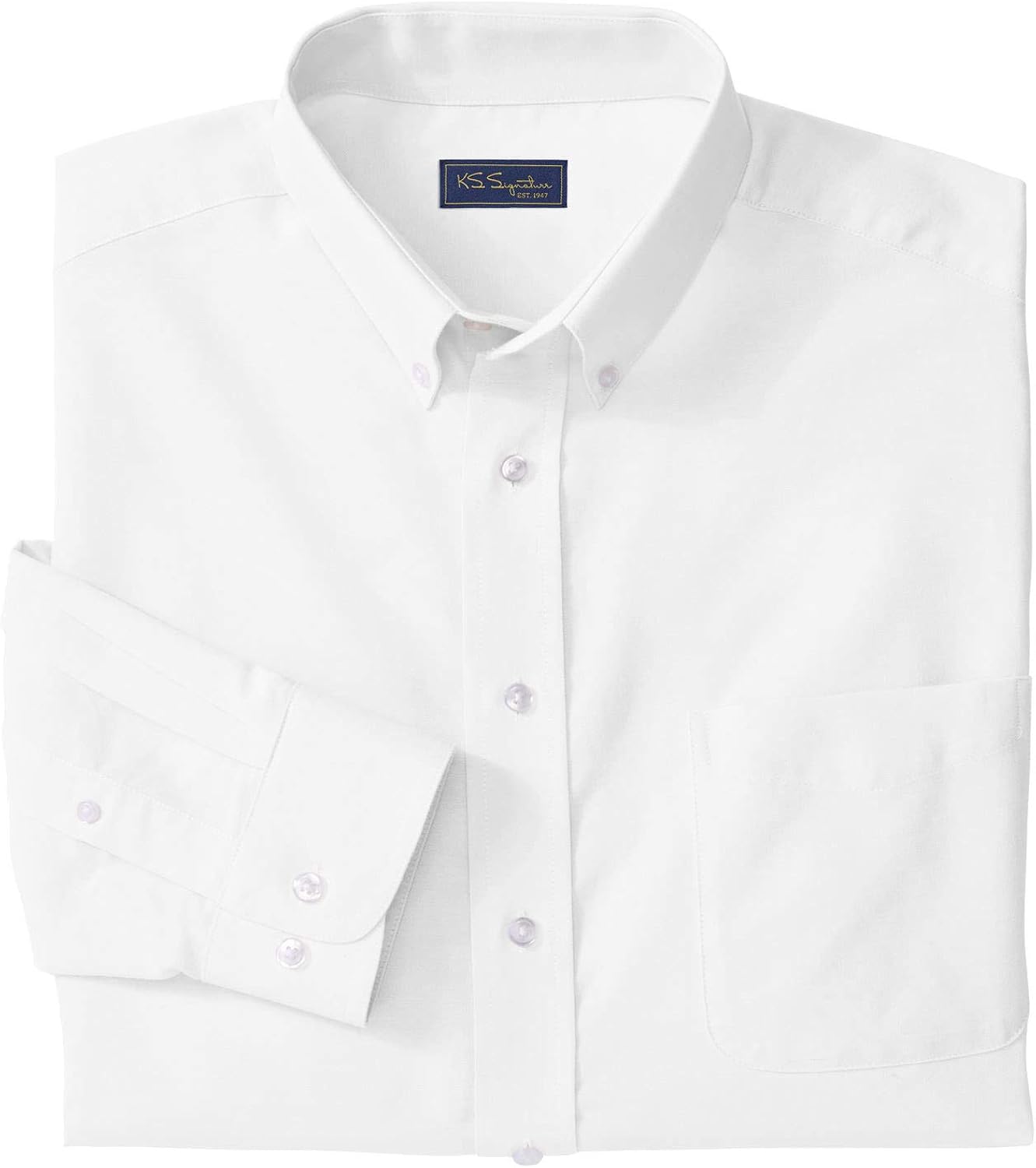 men's tall white dress shirts