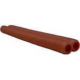 LEM Products Mahogany Smoked Collagen Casings, 17mm, Edible Sausage Casings, Stuffs Approximately 13 Pounds Per Pack, Great for Snack Sticks, Hot Dogs, Metts, Andouille, Brats, and More, 2-Pack
