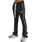 SCREENSHOT Track Pants 3202 Mens Streetwear Premium Stacked Flare Fit Urban Track Pants Workout Athletic Bottoms