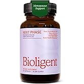 Bioligent Menopause Support Supplement for Women, Hot Flash, Sleep, Mood & Focus Support, Hormone-Free with Maca, Ginseng, Chamomile & Saffron, Non-GMO, 60 Capsules, 30 Day Supply