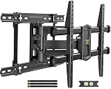 USX MOUNT UL Listed TV Wall Mount for 42"-84" TVs up to 110lbs and 8"-24" Wood Studs, TV Mount with Tilt, Swivel & Extension, Wall Mounts Bracket with Dual Articulating Arms, Max VESA 600x400mm