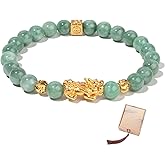 AROUROUA Fengshui Wealth Bracelet Green Real Jade Bracelet For Women Attract Lucky Wealthy Bracelets