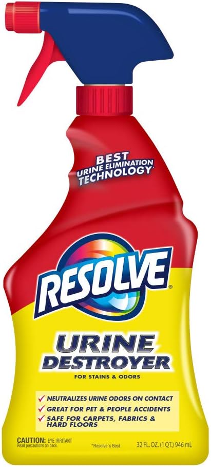 Resolve Urine Destroyer Spray Stain \u0026 