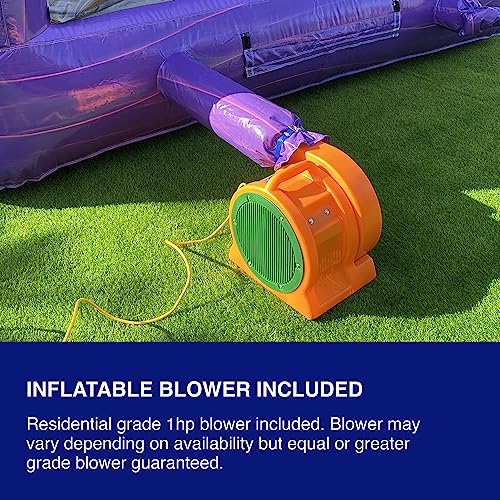 JumpOrange Commercial Grade Inflatable Ninja Warrior Bounce House with
