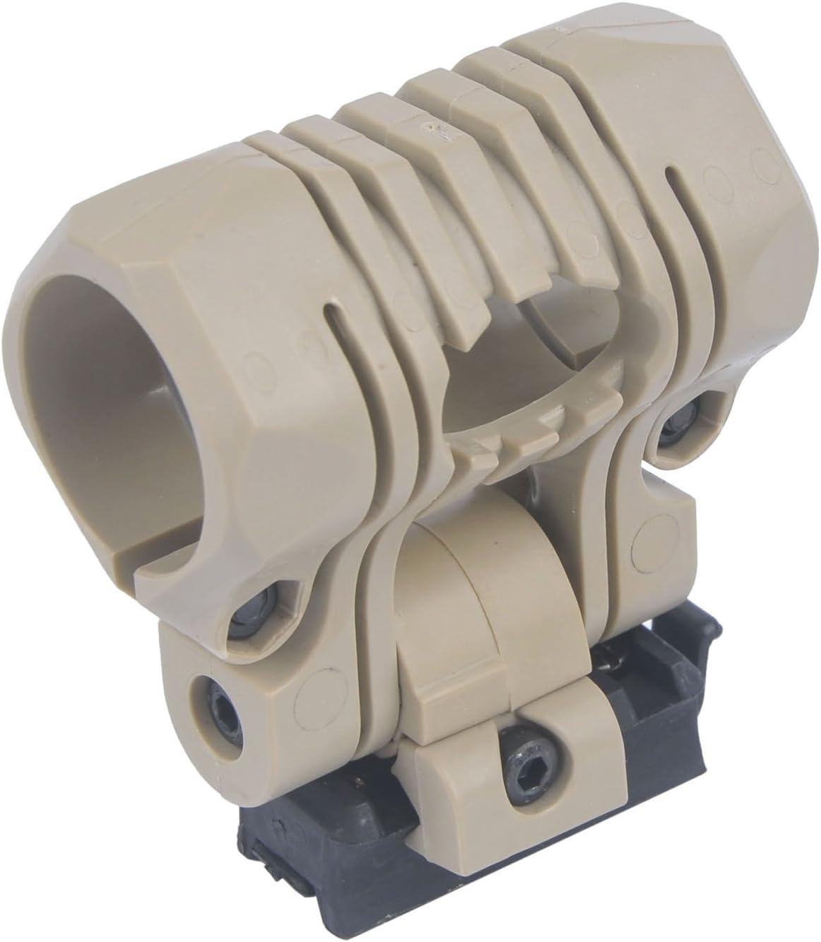 Fast MICH Tactical Helmet Accessories Helmet Flashlight Clamp for Adjustable Helmet Rails Flashlight Adapter Mounting Clips