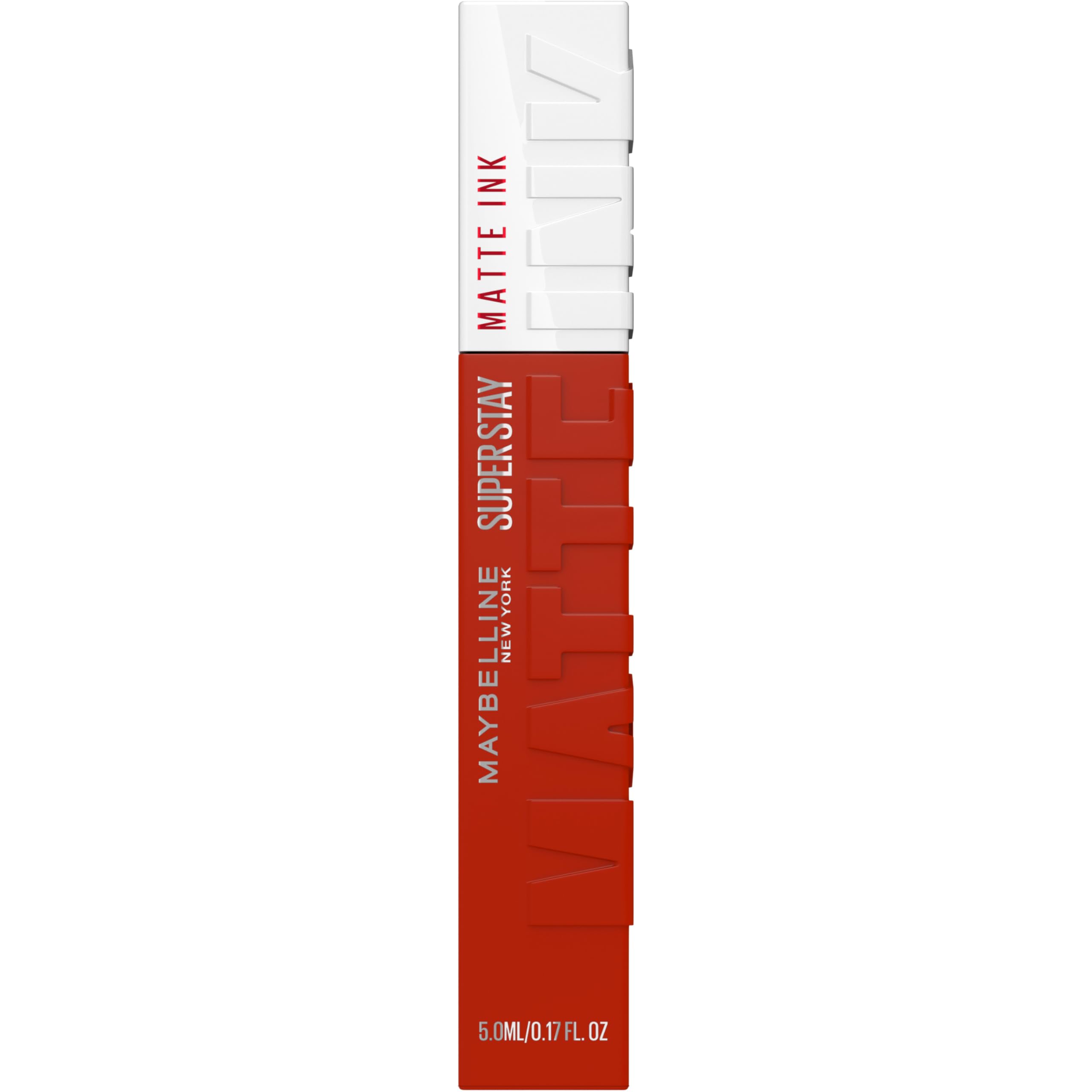 Maybelline Lipstick, Superstay Velvety Matte Ink Liquid Lipstick, Up to 16H Non Transferable, Vibrant Longlasting Finish, Non Drying, Shade: 117 Groundbreaker, 5ml — image 1