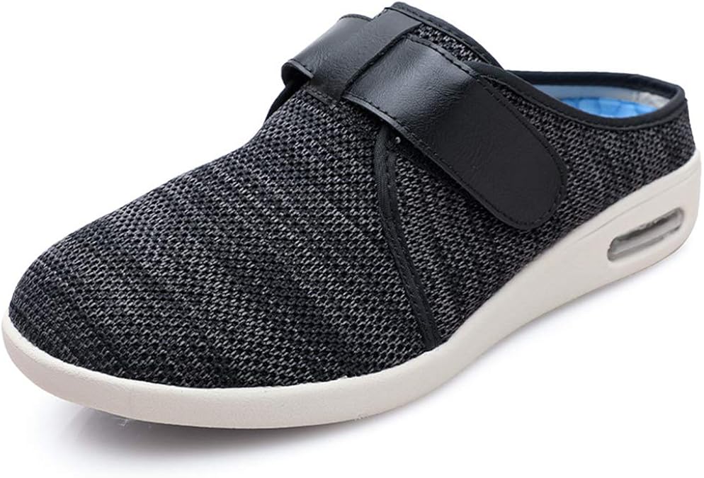 HOAPL Mens Diabetic Shoes Wide Fitting Walking Shoe