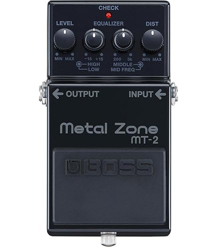 BOSS MT-2w　新品 BOSS MT-2W WAZA Craft Metal Zone Guitar Pedal (MT-2W), Black