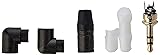 Neutrik NTP3RC-B Plug 3.5mm Right Angle Phone