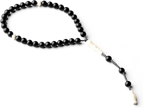 Basmalabeads Bracelet Tasbih Zikr Fabrique A La Main Basmala Bracelets Par Basmalabeads Perles Tasbih Zikr Bijoux Zikr Ebene Avec Accents Camel Ivoire Traveller 33 Perles Amazon Fr Bijoux