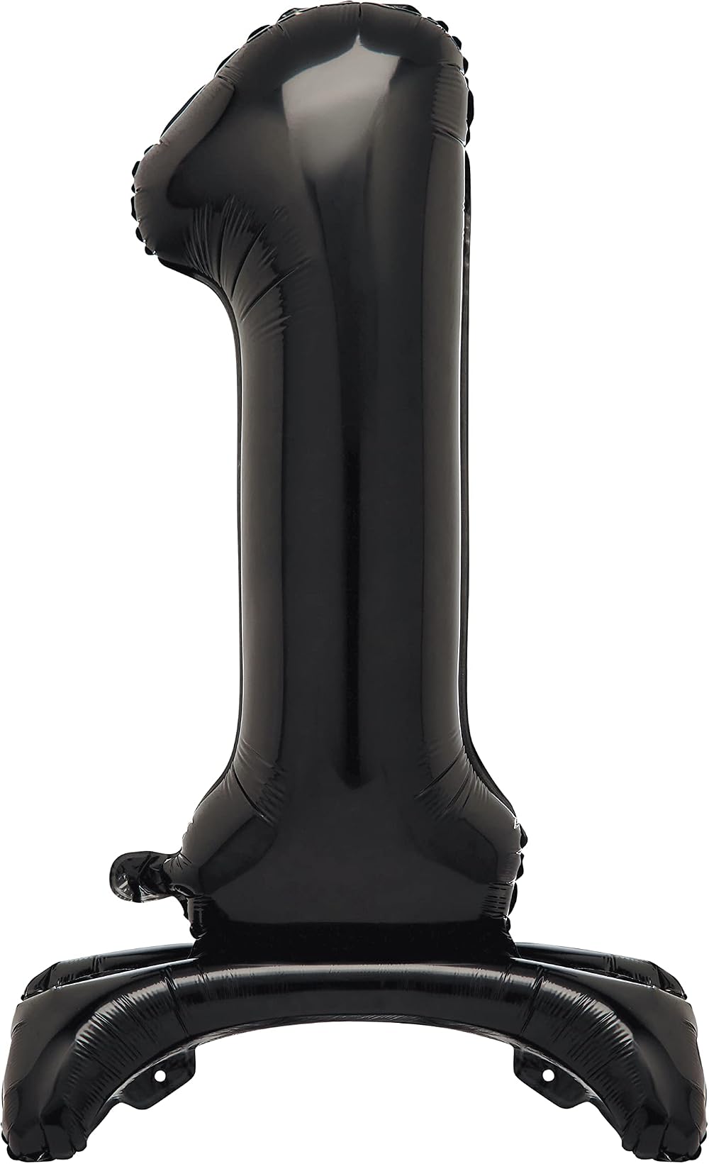 Unique Black Standing Number 1 Balloon 30 Inches Party Decor